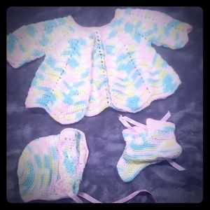 Gorgeous colorful newborn set
